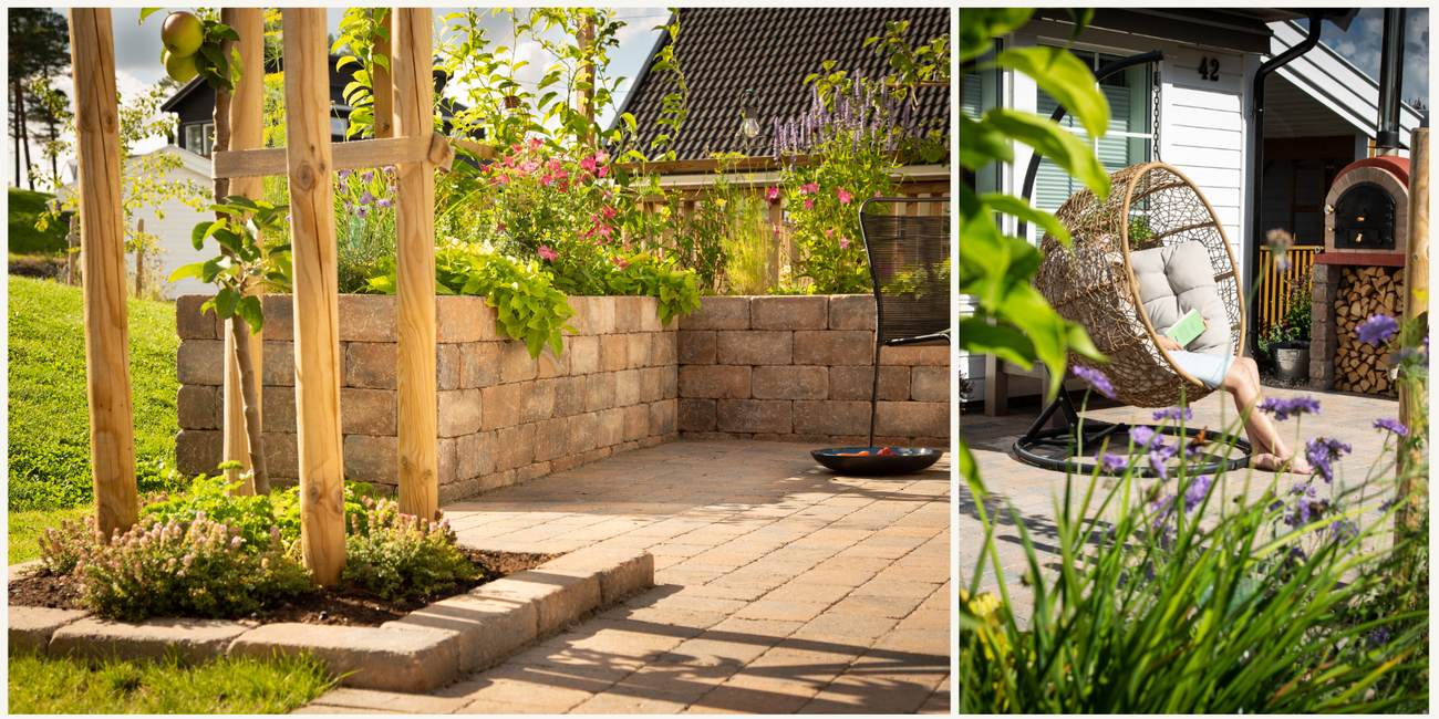 herregård mur brunmix