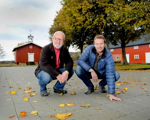 Olav og John Henrik Gjørven på Aulie. Foto: Marianne Otterdahl-Jensen