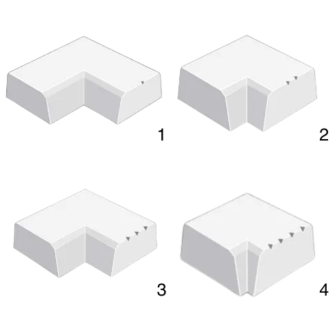 Mini Grå hjørne 1-4, Koksmix, gråmix, grå støttemur, støttemur, mur, hagemur, betongmur, betongvegg, grå hagemur