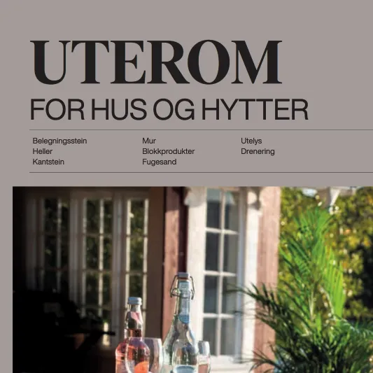 Uterom for hus og hytte brosjyre